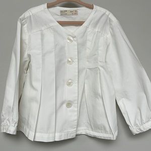 White Zara blouse